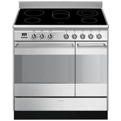 Smeg Concert SUK92CMX9 90cm Electric Range Cooker in Stainless Steel - Refurbished