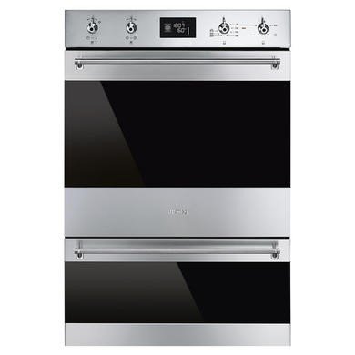 Smeg DOSP6390X Classic Built-In Electric Double Oven in Stainless Steel
