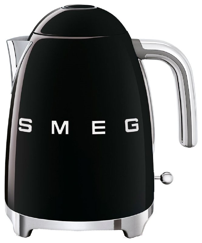 Smeg KLF03 50's Style Retro Kettle in Black, 1.7 Litre Capacity
