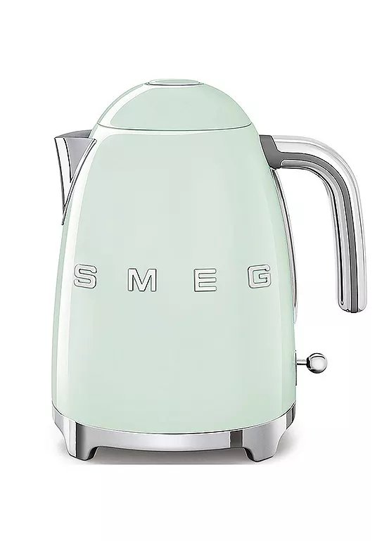 Smeg KLF03PGUK 50's Style 1.7L Jug Kettle in Pastel Green