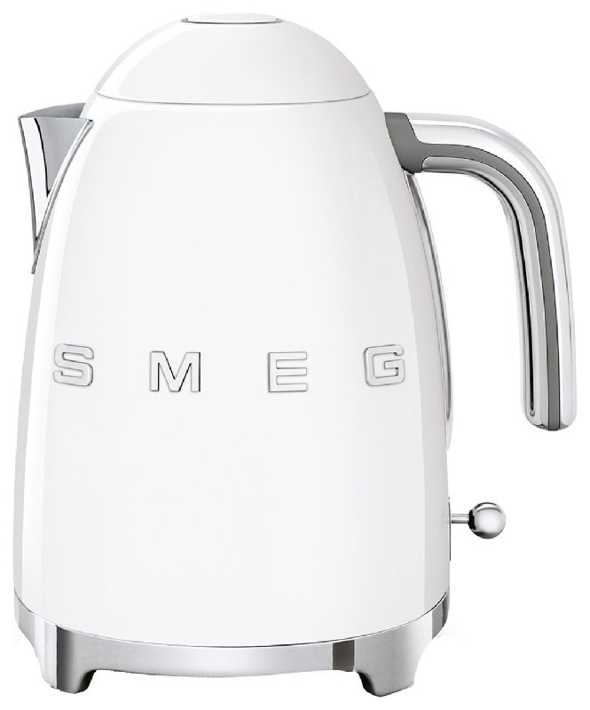 Smeg KLF03WHUK 50's Style Retro Kettle in White, 1.7 Litre Capacity