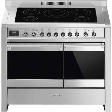 Smeg Opera A2PYID-81 100cm Electric Induction Range Cooker in Stainless Steel