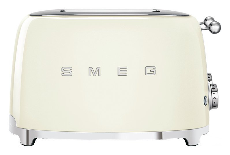 Smeg TSF03CRUK 50's Style 4-Slice Toaster - Cream