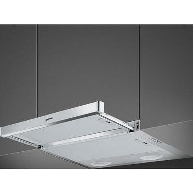 Smeg Cucina KSET61E2 60cm Telescopic Cooker Hood in Silver - Refurbished Grade A1