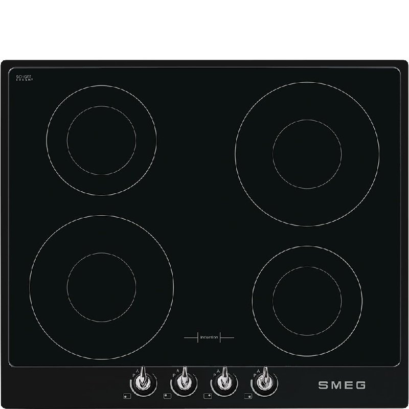 Smeg SI964NM Victoria 60cm Induction Hob in Black