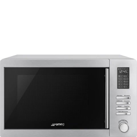 Smeg MOE34CXIUK 34 Litre Combination Microwave Oven in Stainless Steel