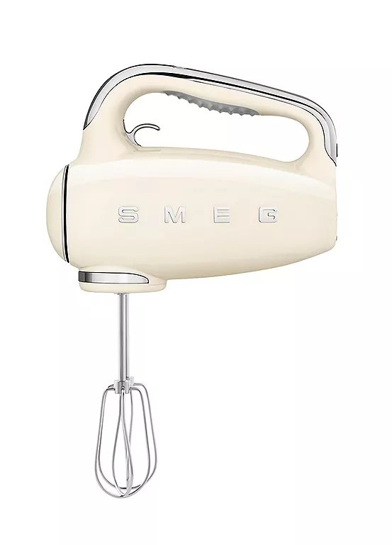 Smeg HMF01CRUK 50's Style Retro Electric Hand Mixer in Cream