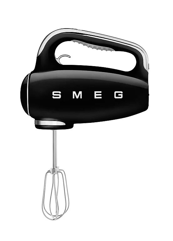 Smeg HMF01BLUK 50's Style Retro Electric Hand Mixer in Black