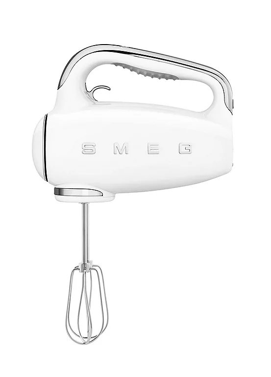 Smeg HMF01WHUK 50's Style Retro Electric Hand Mixer in White