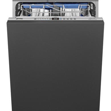 Smeg Maxi Height Integrated Dishwasher DI322BQLH - Silver Control Panel, B-Rated