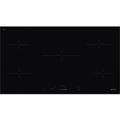 Smeg SE495ETD 90cm 5-Zone Ceramic Hob in Black