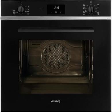 Smeg SF6400TB Cucina Electric Single Oven in Black, 70 Litre Capacity