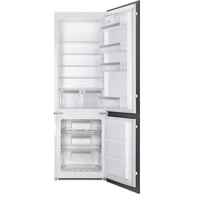 Smeg UKC8173N1E White Integrated Fridge Freezer - 70/30 Split - E Energy Rated