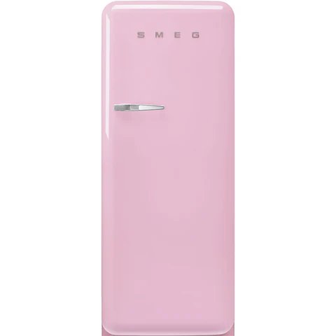 Smeg FAB28RPK6 244 Litre Fifties Style Freestanding Fridge with Ice Box in Pink