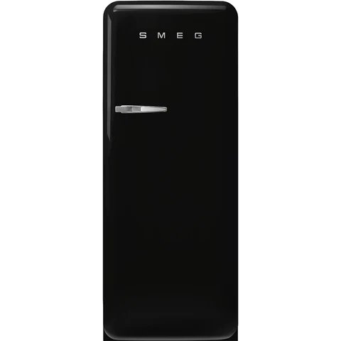 Smeg FAB28 244 Litre Fifties Style Freestanding Fridge with Ice Box - Black