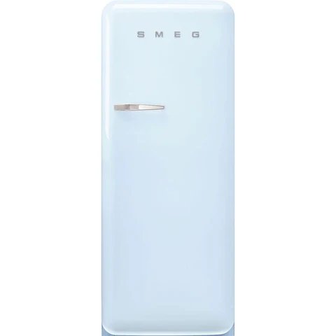 Smeg FAB28 244 Litre Freestanding Retro Fridge with Ice Box - Pastel Blue