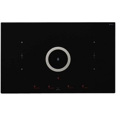 Elica NikolaTesla Switch NT-SWITCH-BLK-DO 83cm Black Induction Venting Hob with Duct Out Only