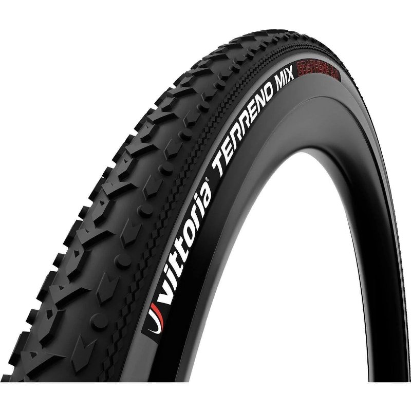 Vittoria Terreno Mix TNT G2.0 Gravel Clincher Tyre in Dark Grey/Black