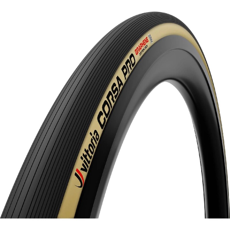 Vittoria Corsa Pro G2.0 Tubeless Ready Road Tyre - Tan/Beige