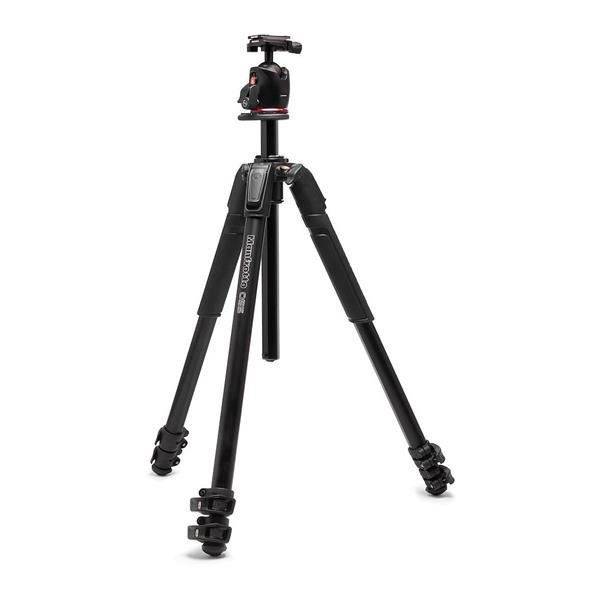 Manfrotto 055XPRO AS Aluminium Tripod Kit With XPRO Ball Head, Black