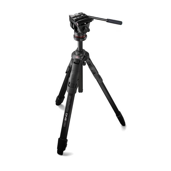Manfrotto ONE Aluminium Tripod with 500X Fluid Head (MKONEA-500X)