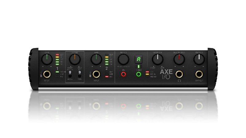 IK Multimedia AXE I/O USB Audio Interface with Advanced Guitar Tone Shaping