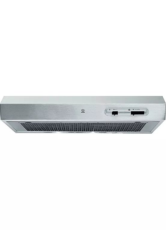 Indesit ISLK 66 LS X Stainless Steel Visor Extractor Hood