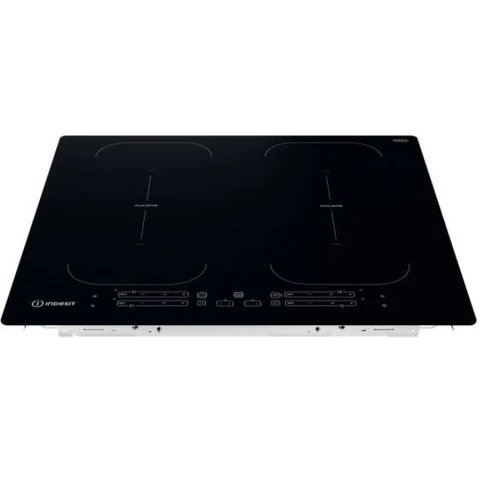 Indesit IB88B60NE 59cm Black 4 Zone Induction Hob with DualZone