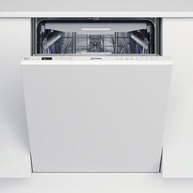 Indesit DIO 3T131 FE UK Integrated Dishwasher, 14 Place Settings, White Control Panel