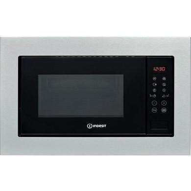 Indesit MWI125GX 25L Built-In Microwave with Quartz Grill