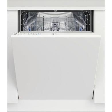 Indesit Fast&Clean Integrated Dishwasher with White Control Panel, 14 Place Settings