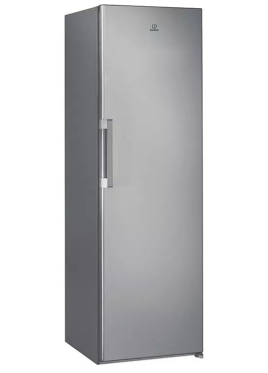Indesit SI6 2 S Silver Larder Low Frost Fridge, 323L Capacity, E Energy Rating