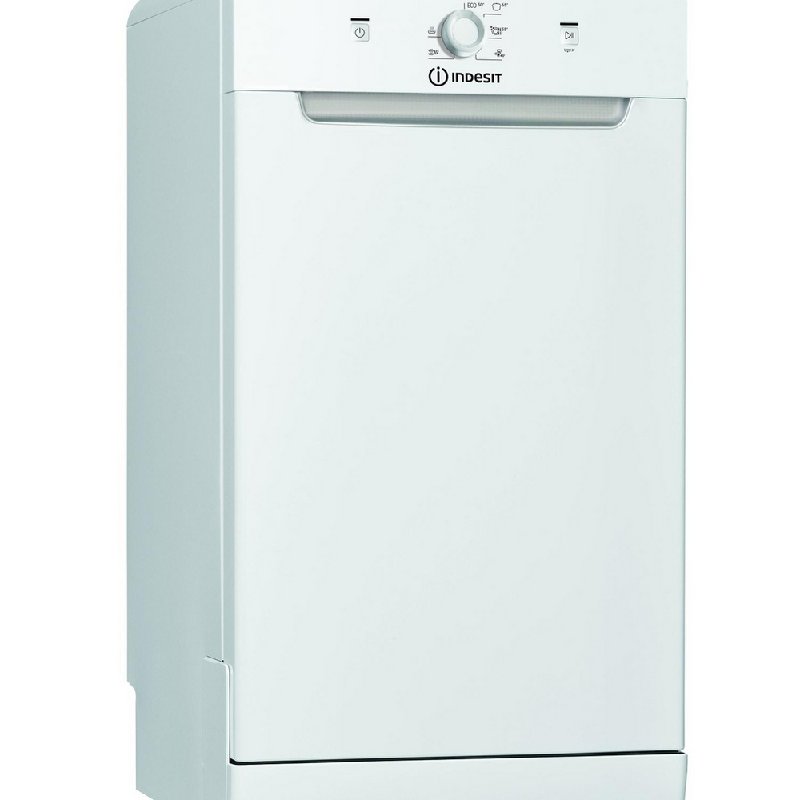Indesit DF9E1B10UK Slimline Freestanding Dishwasher - White - 9 Place Settings