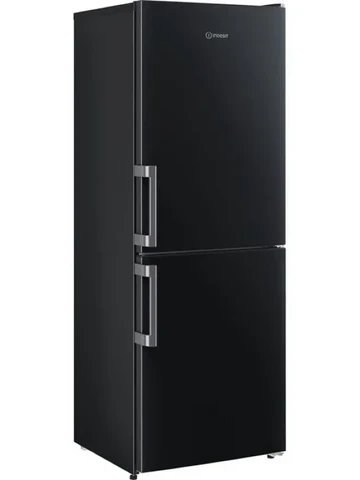 Indesit IB55 532 B UK Black Freestanding 50/50 Low Frost Fridge Freezer - 249L, E Energy