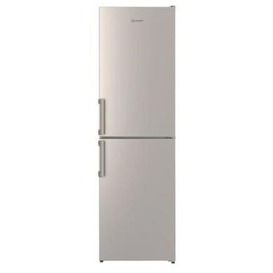 Indesit IB55732SUK Freestanding 50/50 Low Frost Fridge Freezer, 287 Litre, Silver, Refurbished Grade A2