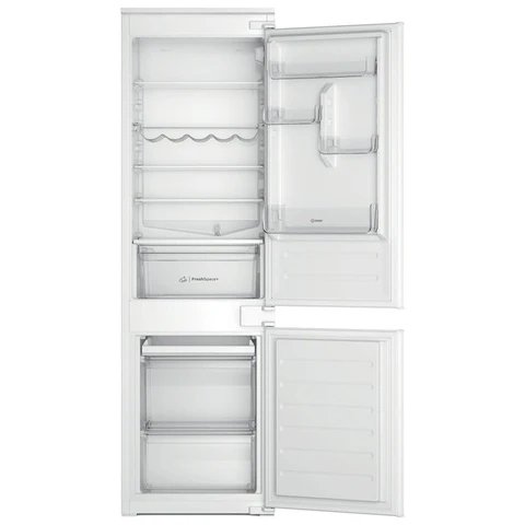Indesit INC18D011B1 White 70/30 Integrated Fridge Freezer with E Energy Rating