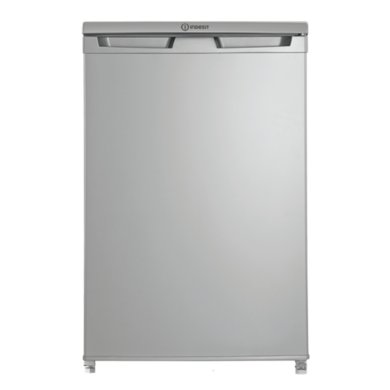 Indesit 128 Litre Freestanding Under Counter Larder Fridge in Silver
