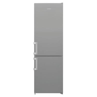 Indesit IKNS 1261 S4UK Silver Fridge Freezer, 262L Total Capacity, 60/40 Split