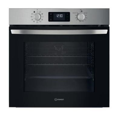 Indesit IO 278P1 X UK Stainless Steel Built-In Electric Single Oven, 71L, A++ Energy
