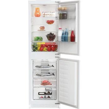 Indesit KINH 1261B4 UK White Integrated 50/50 Fridge Freezer - 254L No Frost