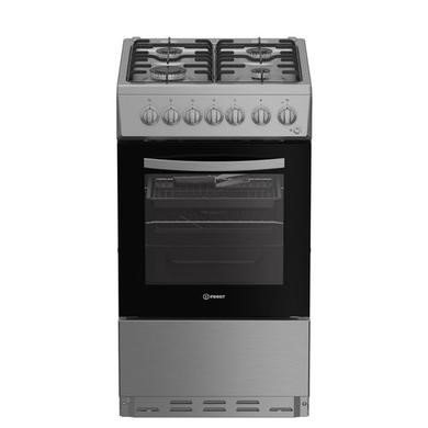 Indesit I5G3PMX 50cm Dual Fuel Cooker in Stainless Steel