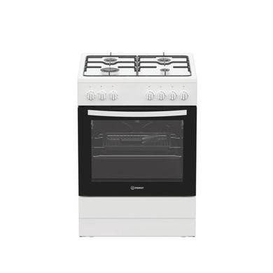 Indesit I6G3PMW/UK White Dual Fuel Cooker - 60cm - A Energy Rating