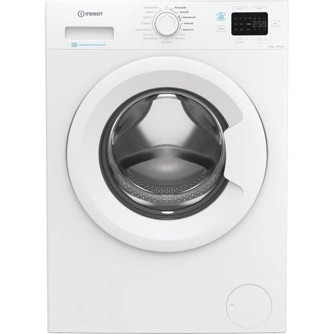 Indesit IP 1046 PUSH&GO UK White 10kg Washing Machine with 1400 RPM Spin