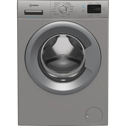 Indesit IP 1046S PUSH&GO UK Silver 10KG Washing Machine 1400 RPM