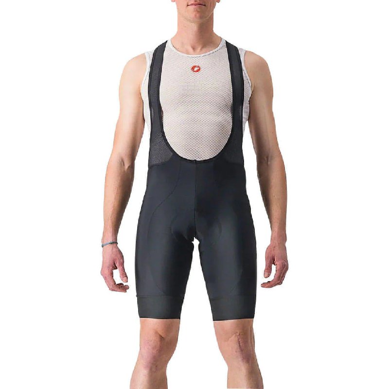 Castelli Entrata 2 Men's Cycling Bib Shorts - Black