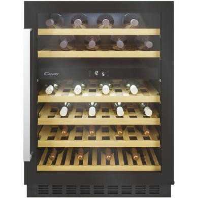 Candy CCVB 60D UK/N 60cm Wine Cooler - Black