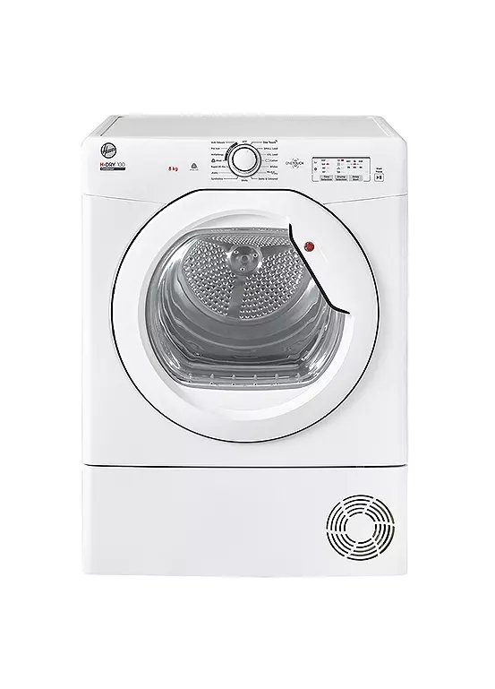 Hoover HLEC8LG-80 8kg Condenser Tumble Dryer in White