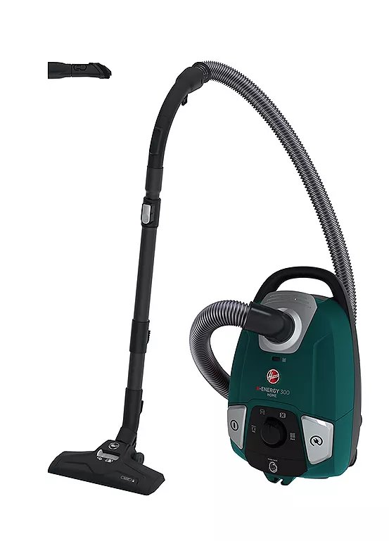 Hoover HE3 Hygiene Corded Bagged Cylinder Vacuum Cleaner, 3.5L, Model HE310HM