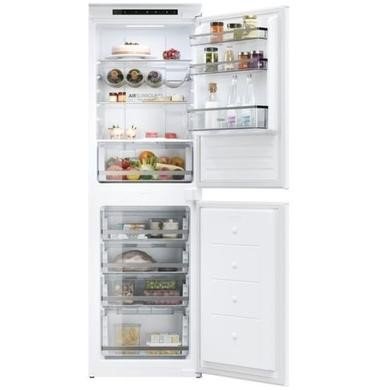 Haier HB50T618FMK Integrated 50/50 Frost Free Fridge Freezer, 242 Litre, E Energy Rating