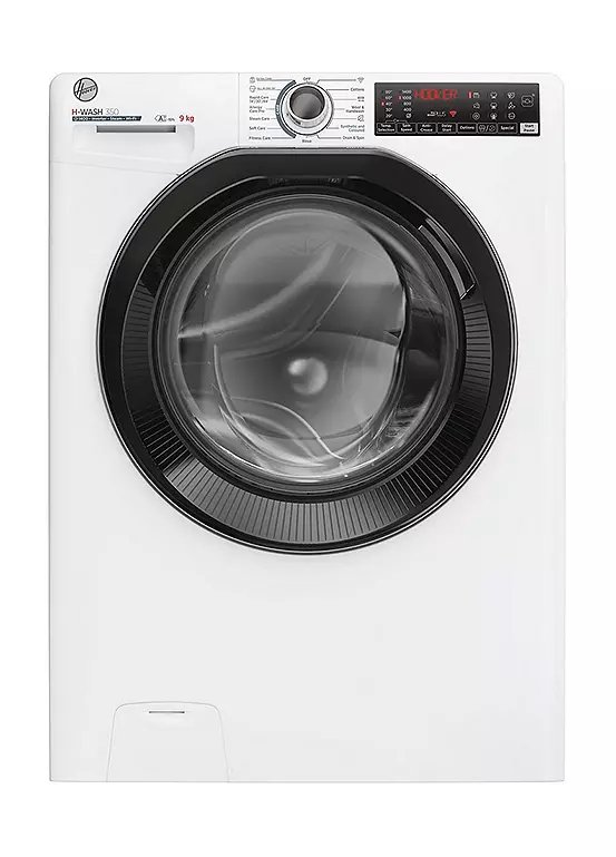Hoover H-WASH 350 H3WPS496TAMB6 9kg 1400rpm Wi-Fi Washing Machine in White
